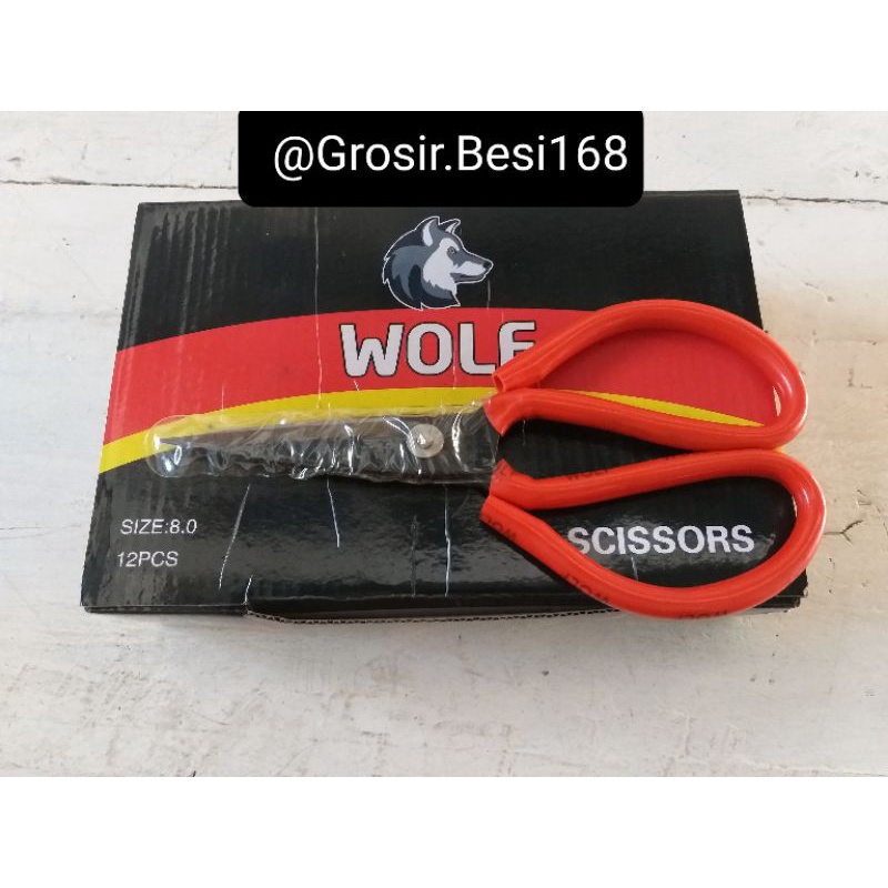 Gunting Kain Wolf Kodok 8&quot; Setara Bison