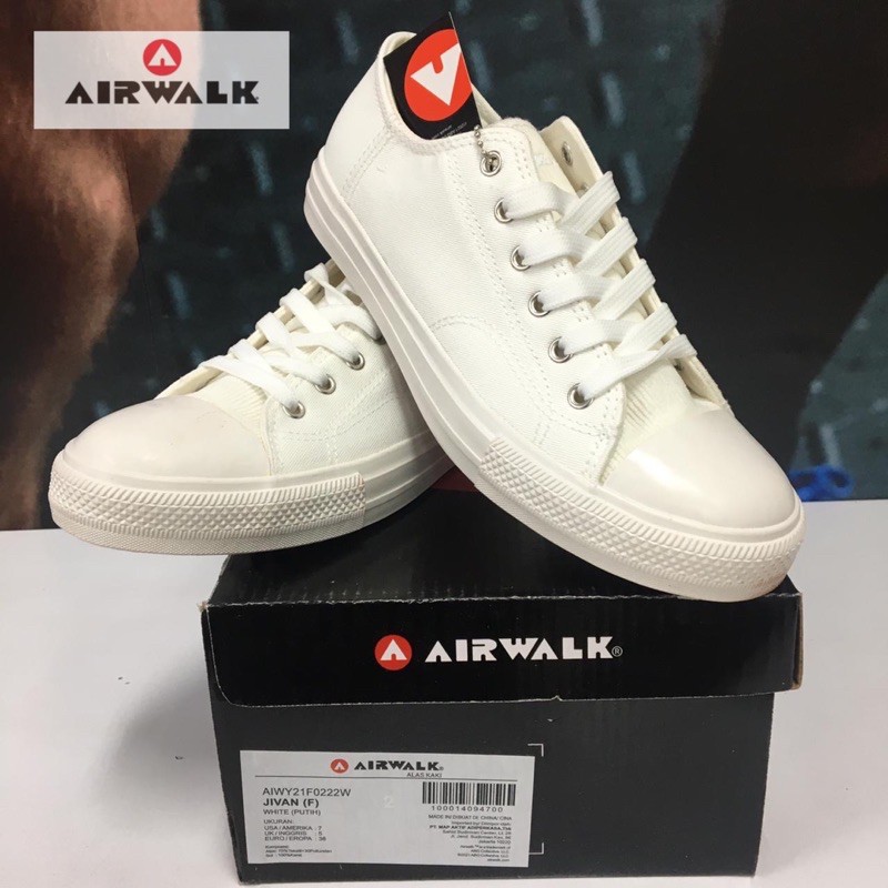 CrazySale⁉️//Snekaers Airwalk//JIVAN//Sneakers Putih[ TERBARU ]