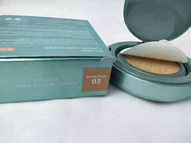 ☃Cutezz_Ching1☃Wardah Exclusive Flawless Cover Cushion 15g