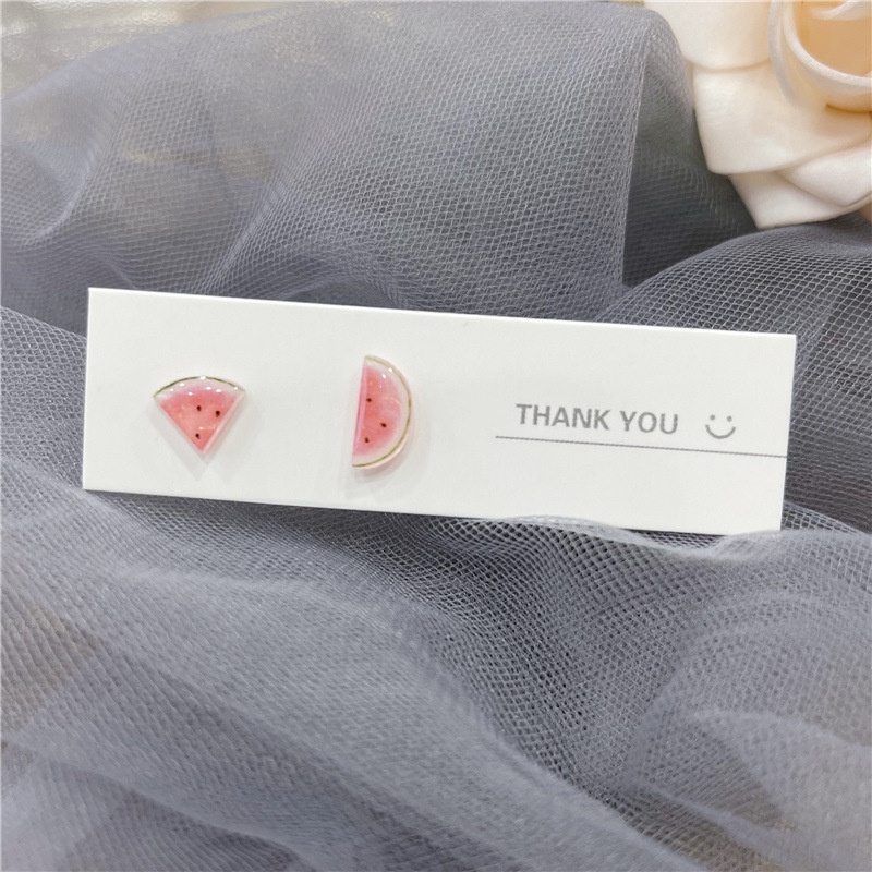 Cute Simple Ceramic Earrings Exquisite Accessories for Girl Student-4