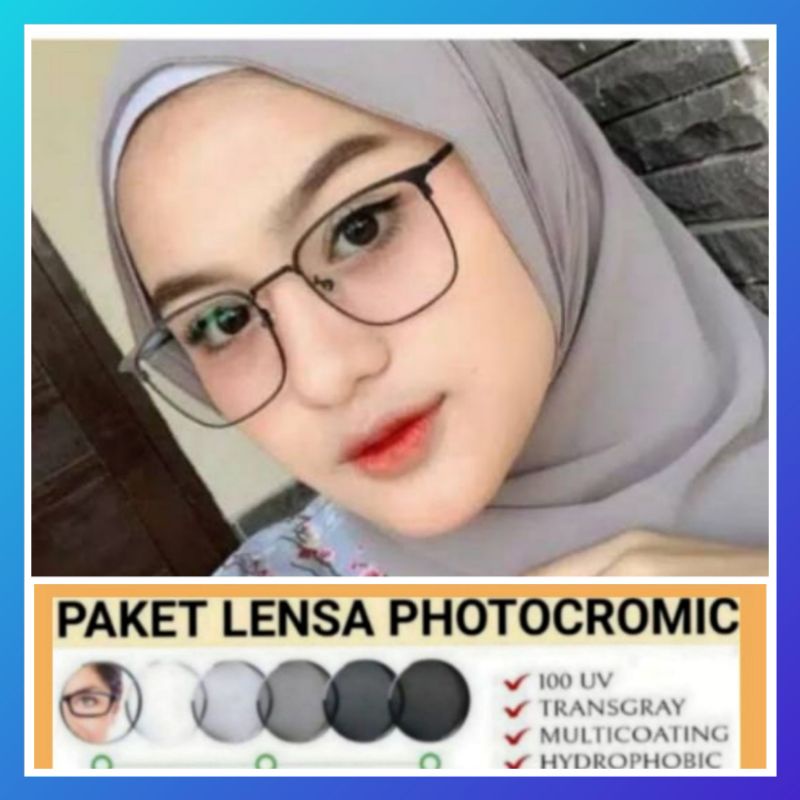 Kacamata 1157 / kacamata unisex / kacamata  photocromic / kacamata terbaru /
