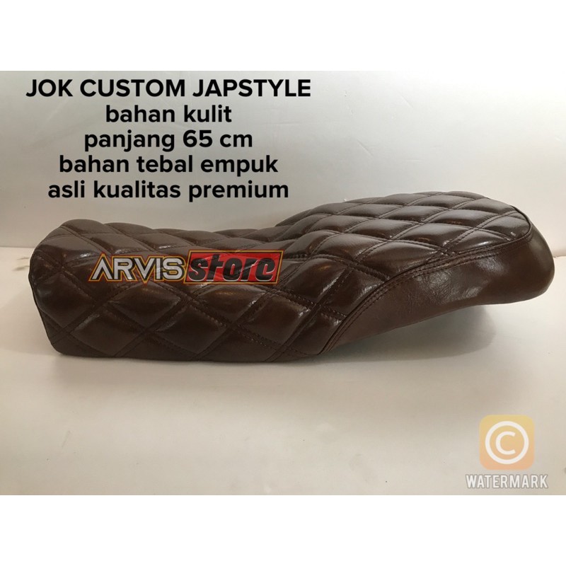 JOK JAPSTYLE KULIT WAJIK / JOK JAPSTYLE KULIT PREMIUM TIGER MEGAPRO SCORPIO THUNDER