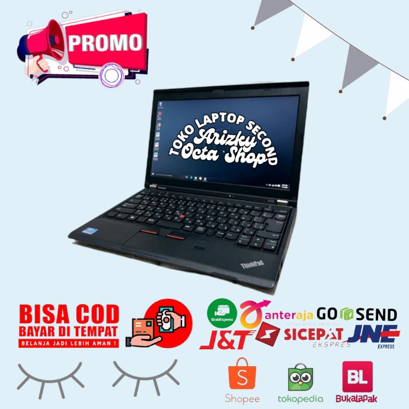 OBRAL LAPTOP CORE I7 RAM 8GB/SSD128GB BEST SELLER Lenovo ThinkPad X230 Baterai Bagus