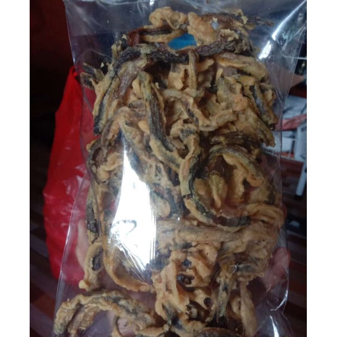 Keripik Belut Khas Klaten Kemasan 200 gran