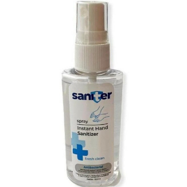 Saniter hand sanitizer spray 60ml