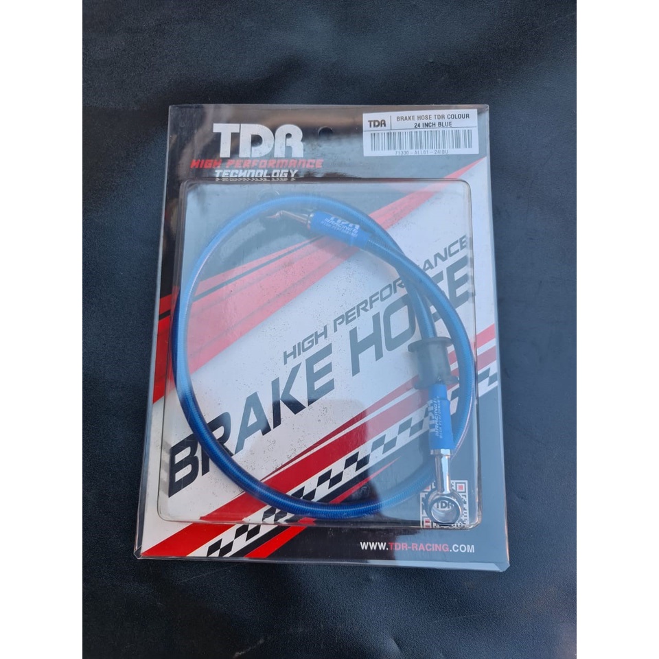 Mdr Brake Hose Selang Rem Cakram 24 Inch Blue TDR Racing