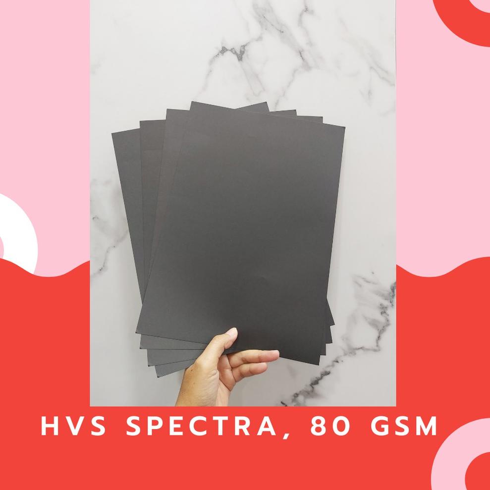 

fa✩Sale✮☊ Kertas A4 HVS Hitam 80 gsm SIDU Spectra IT 401 Black 84 ✩