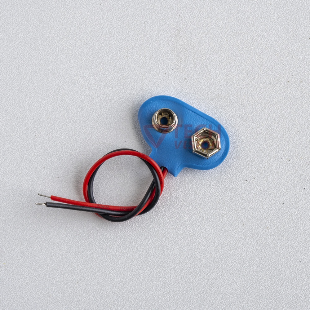 Kancing Battery 9v Kotak Konektor Tutup Terminal Soket Baterai 9Volt