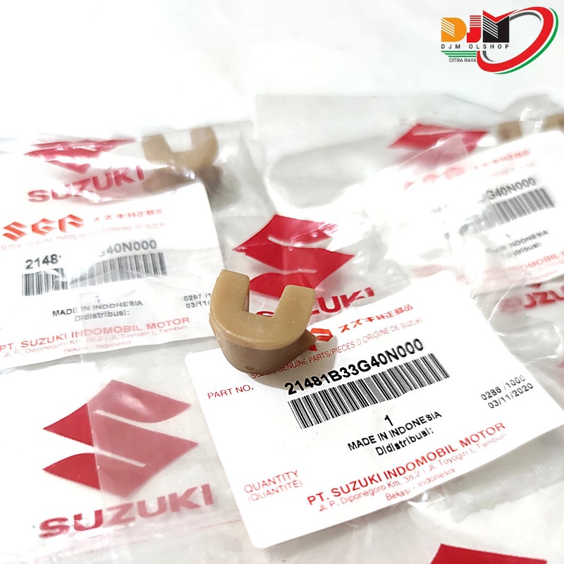 Slider Plat Rumah Roller Suzuki Spin 125 Skywave Hayate Skydrive 1set 3pc Original SGP 21481-33G40-000