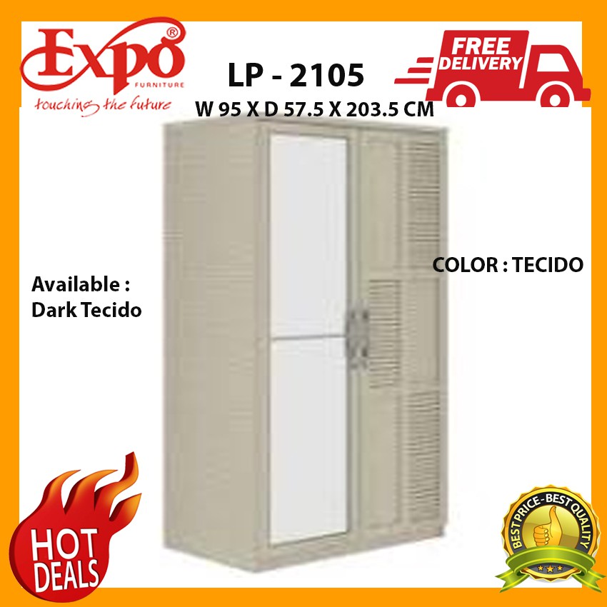 LEMARI PAKAIAN 2D EXPO LP - 2105