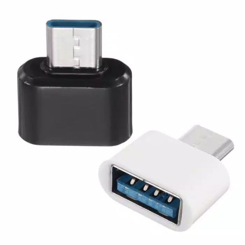 USB OTG MICRO TYPE C / OTG MINI PERSEGI MICRO USB V8 NON KABEL / KONEKTOR USB TYPE C ANDROID