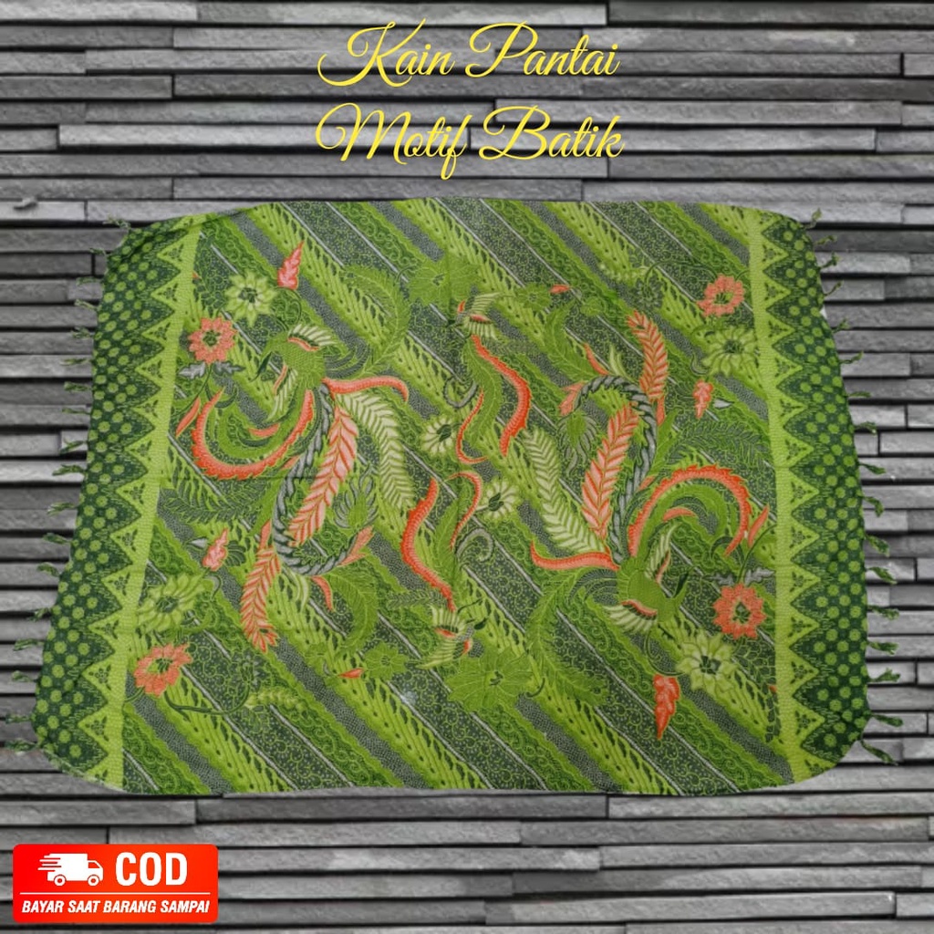 Kain Bali / Kain Pantai / Motif Batik / 120x165 cm/ Kain Buat Santai/  Kain Bali Murah