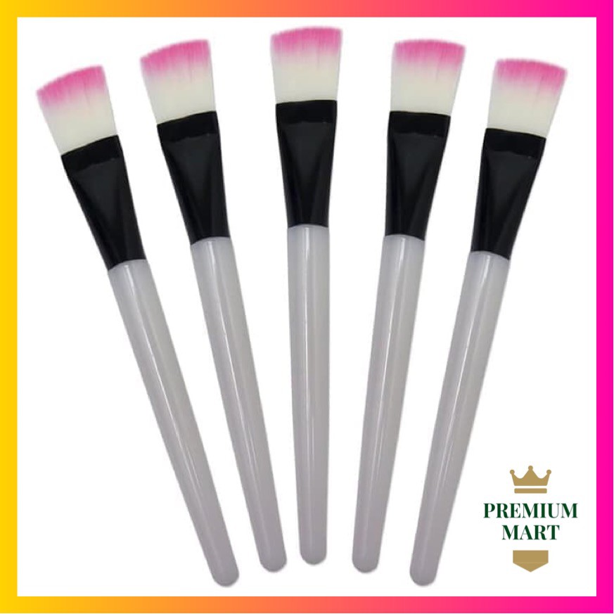 Kuas Make Up Bulu Pink Brush Make Up Premium Quality Kuas Masker