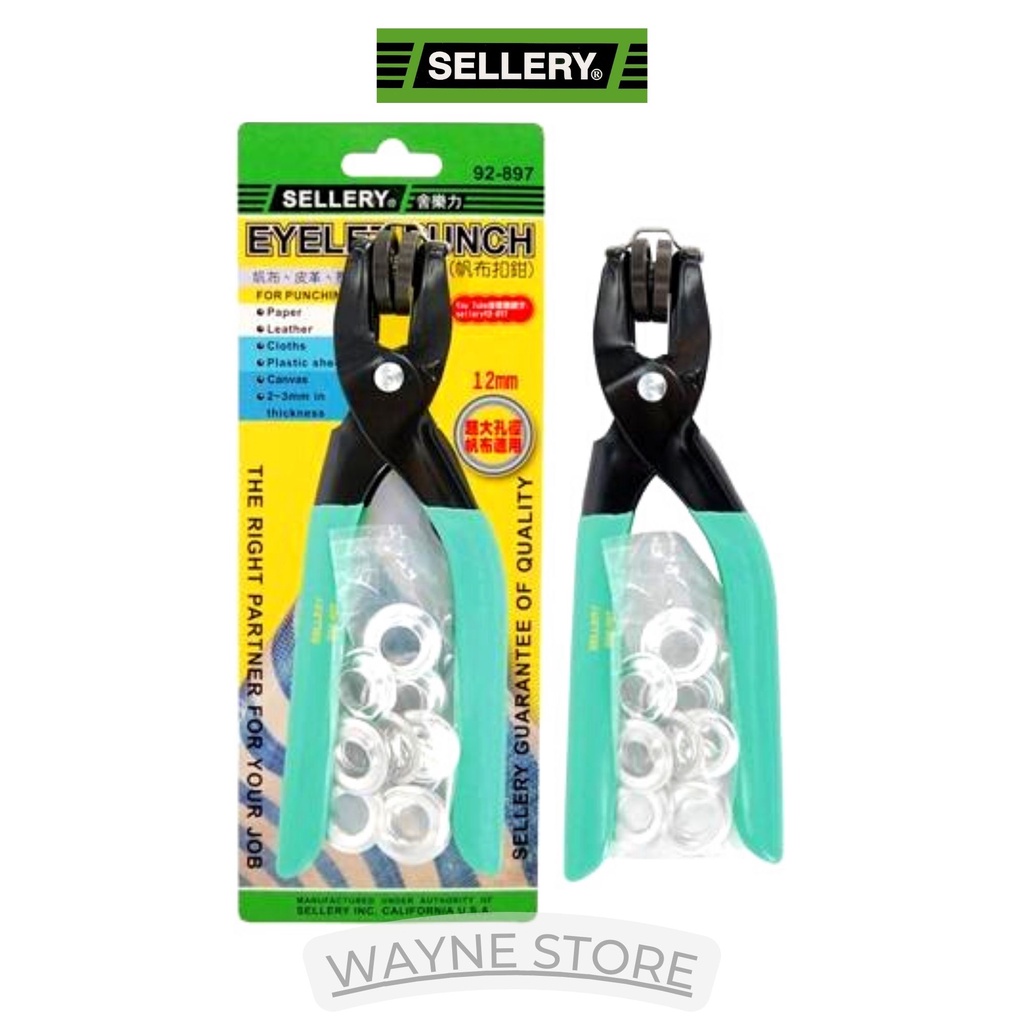 TANG MATA AYAM / EYELET PUNCH 12 mm SELLERY 92-897
