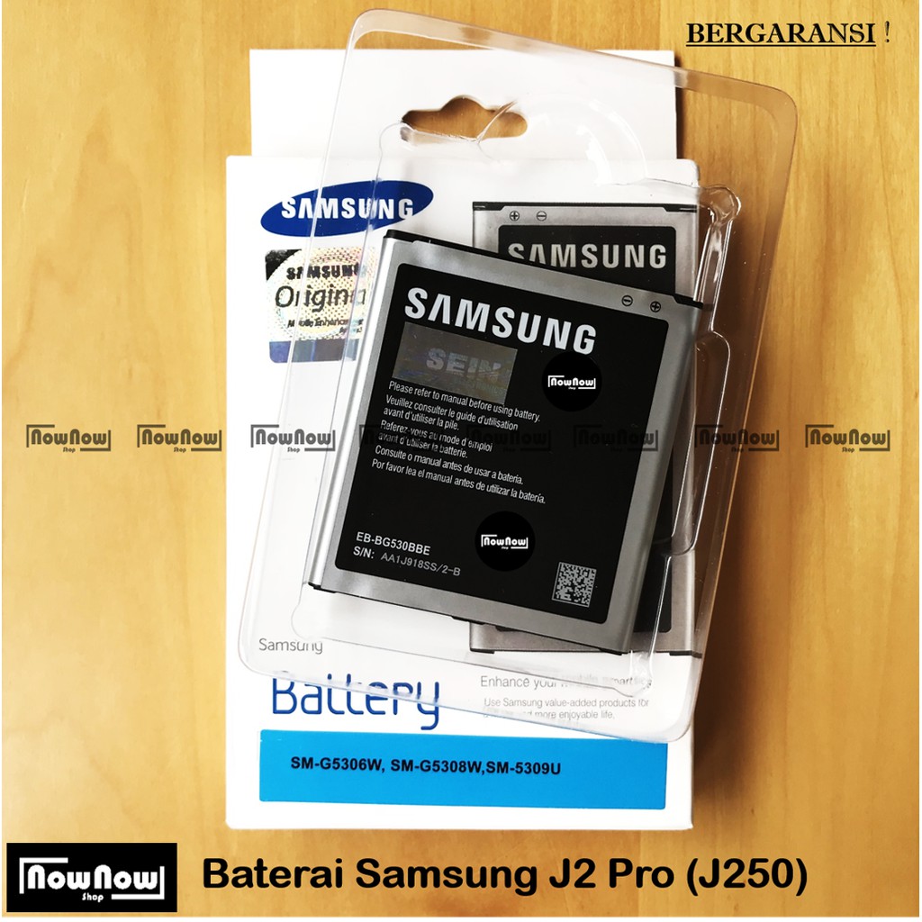 GARANSI ORI 100% Baterai Samsung Galaxy J2 Pro J250 Original Batre Batrai Battery HP SEIN J250F J250G J250H