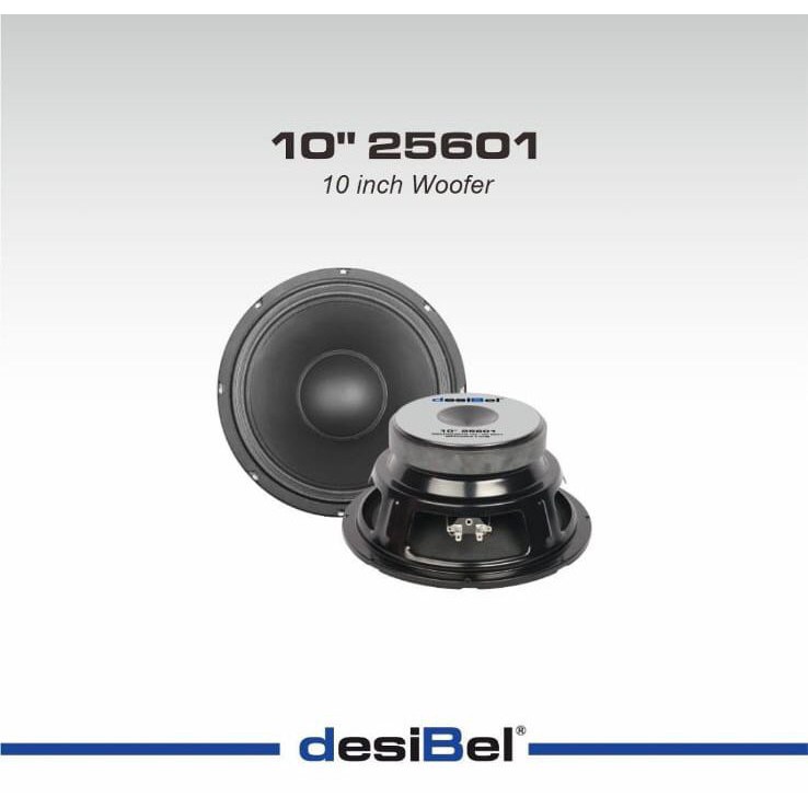 Speaker Desibel 10 inch 25601