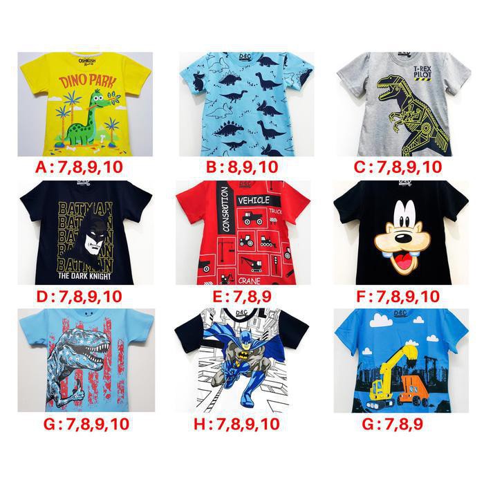 Paling dicari Baju Kaos Anak Laki Laki Oshkosh | Kaos Anak Bandung Grosir
