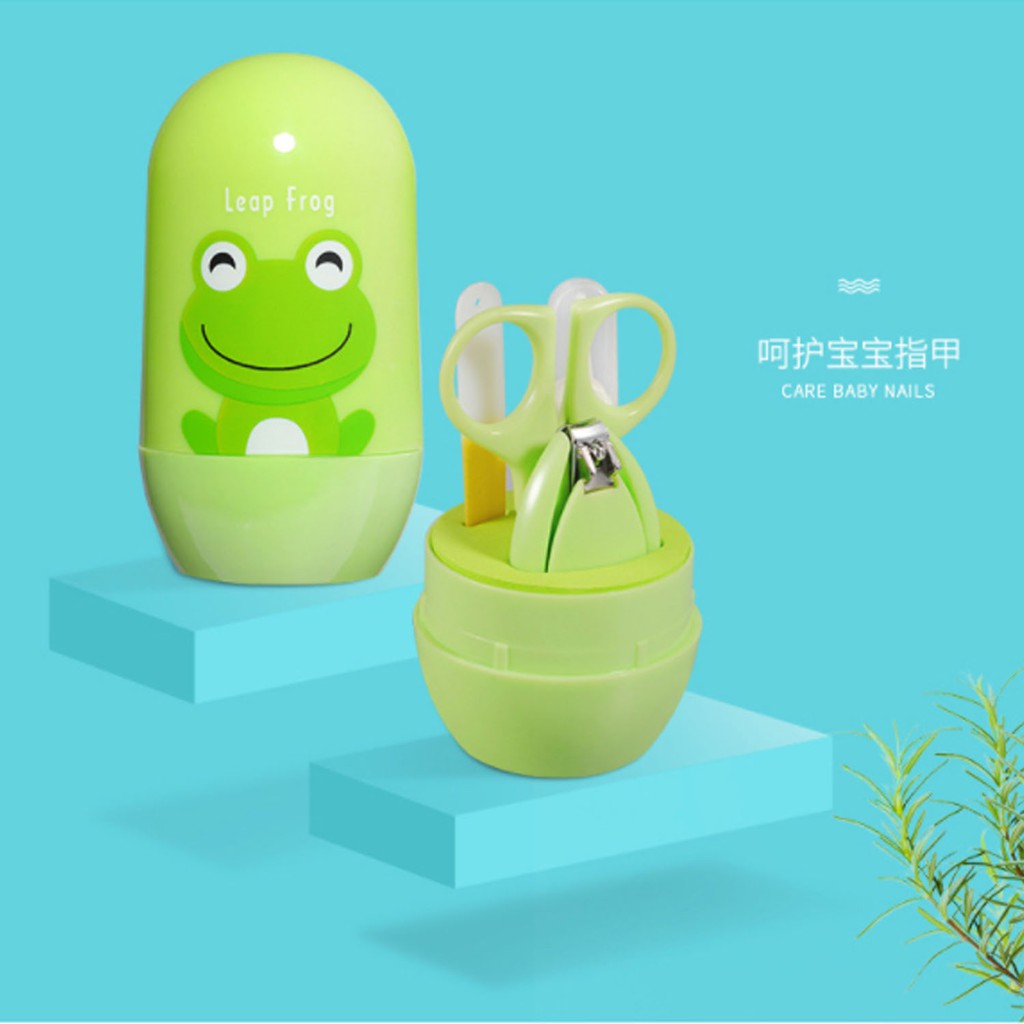 ☀ Sunly ☀ A120 4 in 1 Set Gunting Kuku Bayi Manicure BABY nail clipper CARE Import