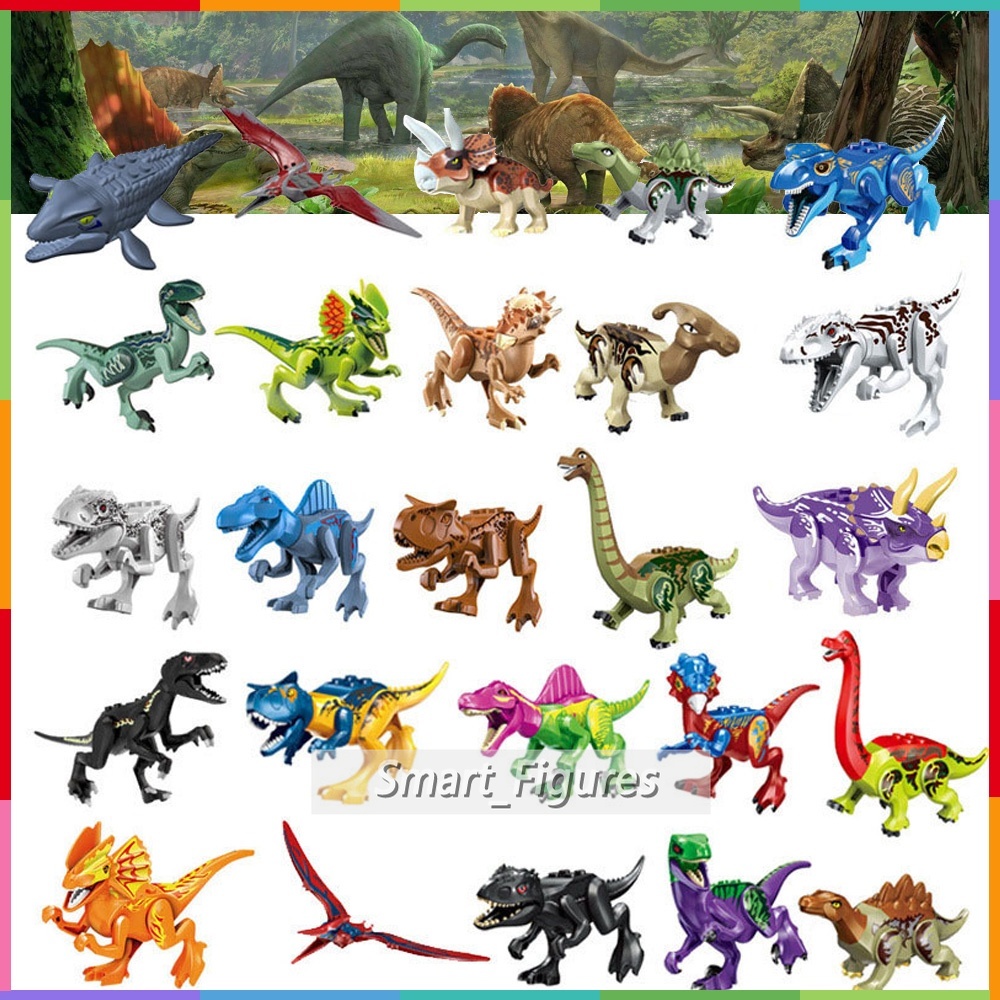 Mainan Action Figure Dinosaurus Velociraptor Triceratops Pterodactyl Jurassic World Ukuran 12cm Untuk Hadiah