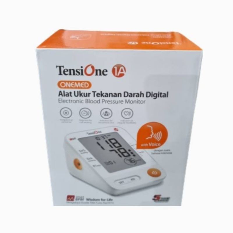 Tensimeter Digital Onemed Tensione / Tensione 1A dengan suara