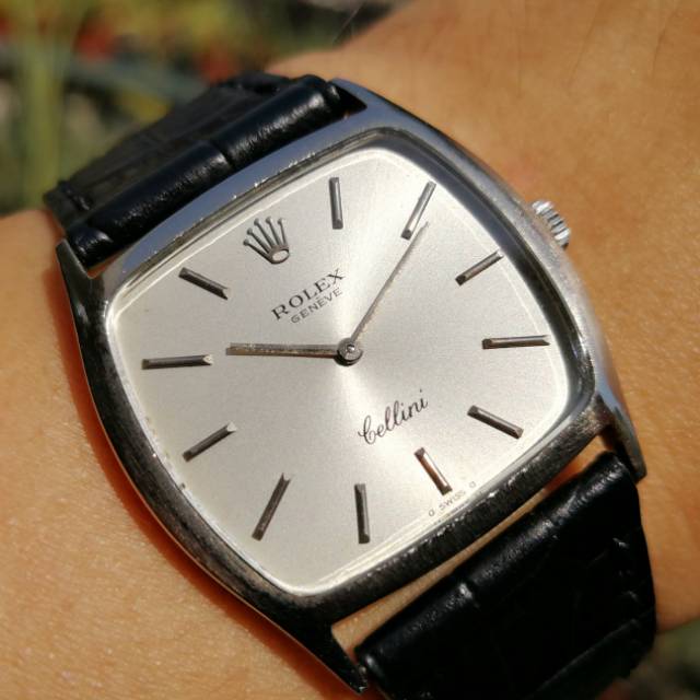 rolex geneve cellini silver