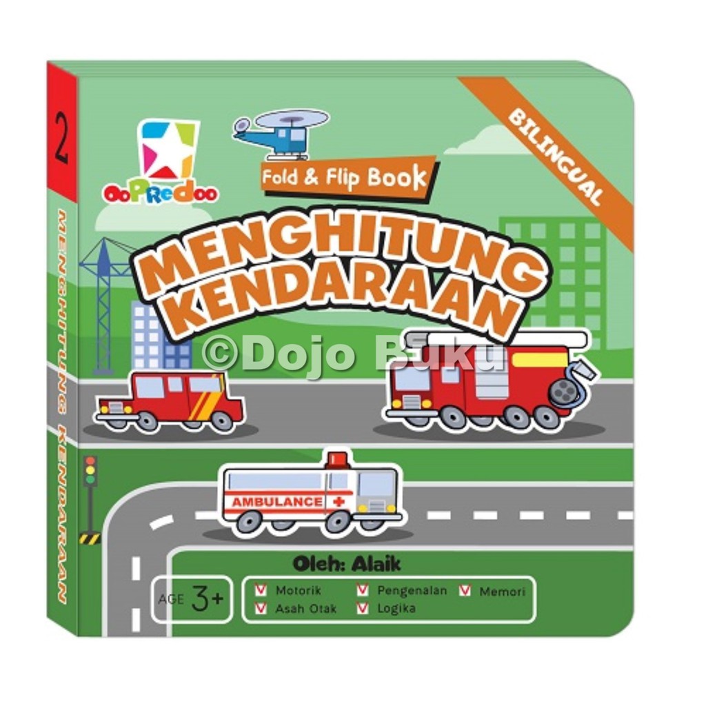 Fold and Flip Book: Menghitung Kendaraan by Alaik