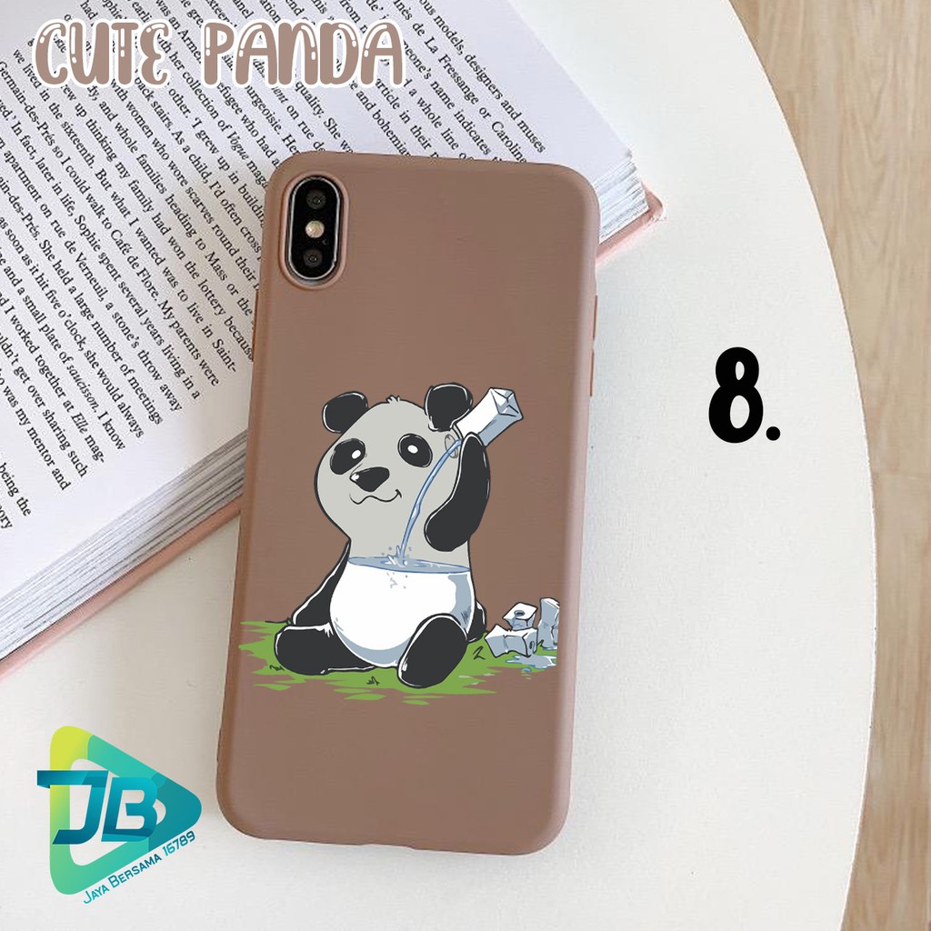 SOFTCASE CUTE PANDA XIAOMI REDMI 3 4A 5A 6 6A 7 7A 8 8A PRO 9 9C 9A NOTE 3 4 5 6 7 8 9 10 PRO JB3395