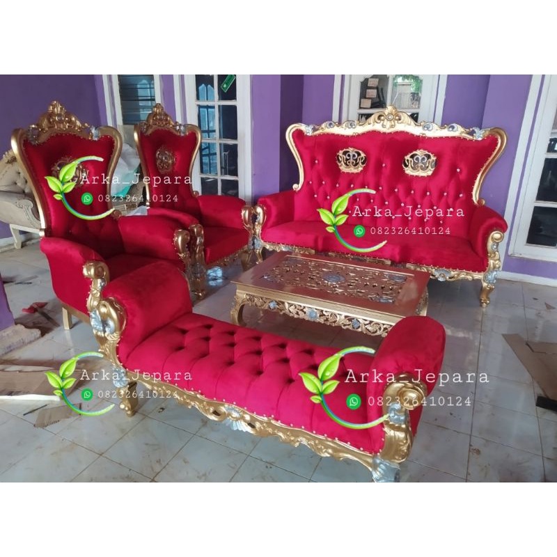 Set kursi tamu Syahrini