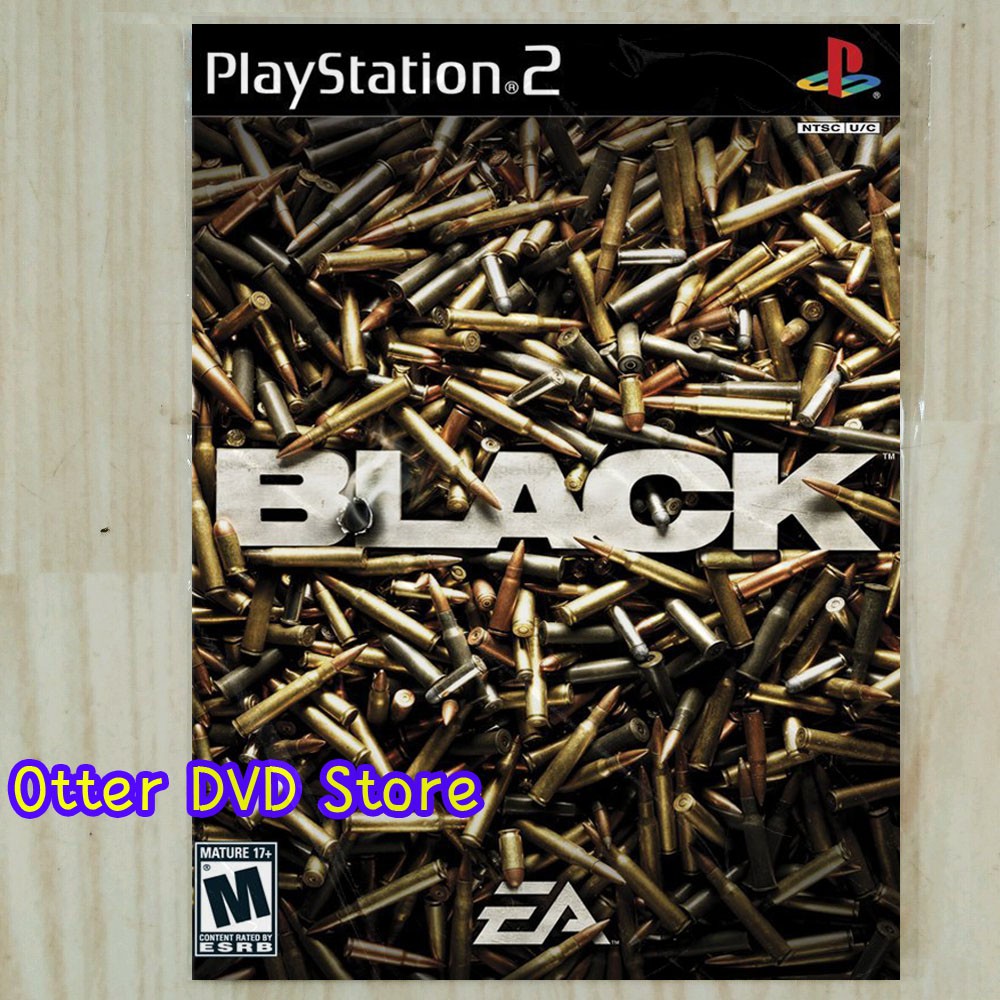 Kaset Game PS2 PS 2 Black