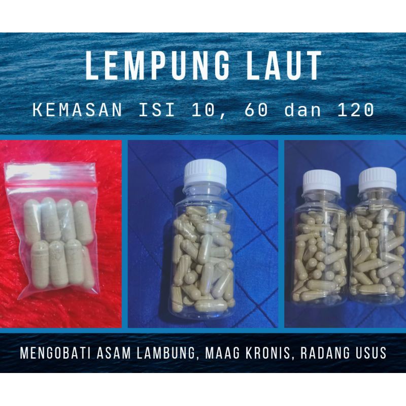 Lempung Laut Original 120 Kapsul