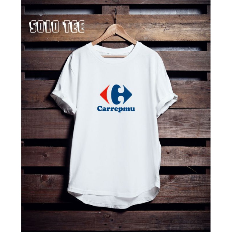 Kaos Baju Distro PLESETAN CAREPMU LOGO Custom tshirt