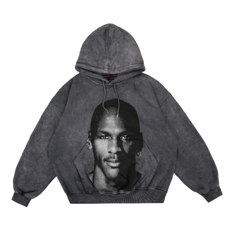 JAKET HOODIE TOXIC1805 MICHAEL JORDAN WASHING GREY PREMIUM LIMITED