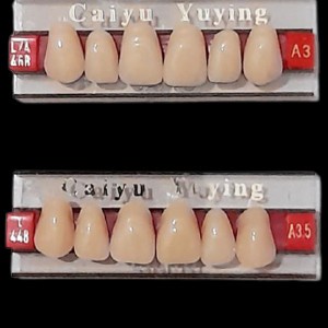 ✨ BISA COD ✨ gigi palsu caiyu depan atas anterior dental - A3,5