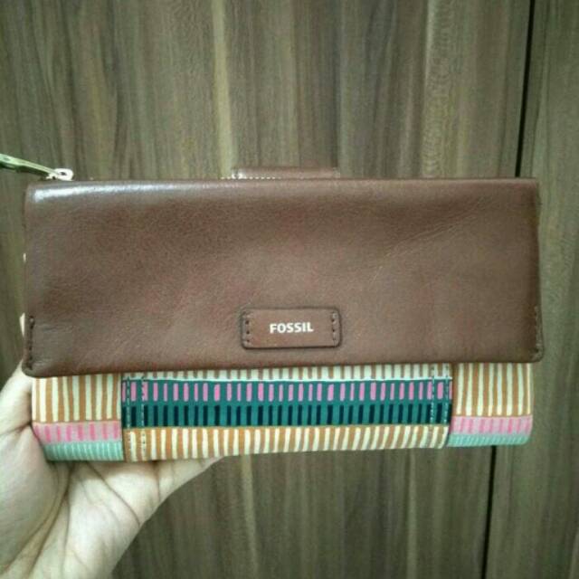 Dompet Fossil Original - Fossil Ellis Clutch Wallet