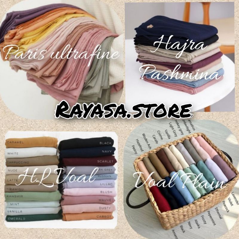 new paris ultrafine hl voal hajra pashmina voal plain hl voal heavenlights
