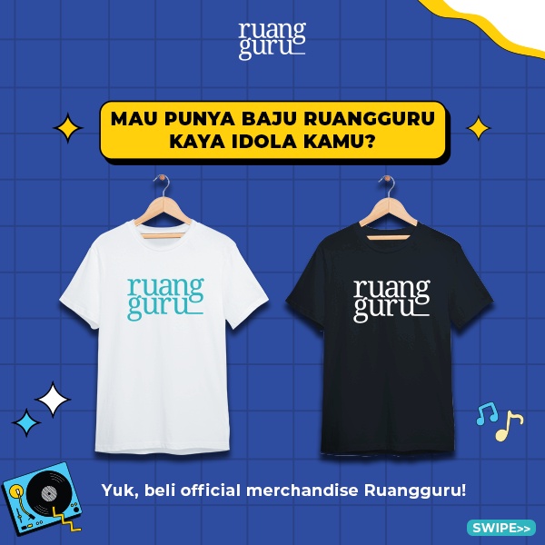 Ruangguru Eksklusif Merchandise - T-shirt