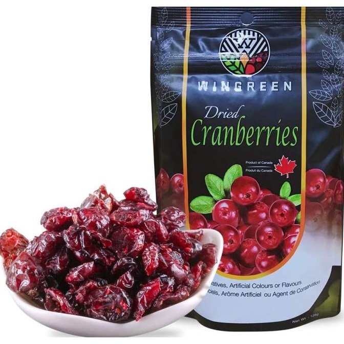 

Wingreen Dried Cranberries 128 grams Buah Cranberries kering Cranberry