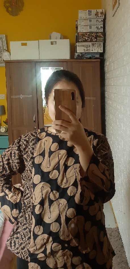 Atasan Batik Dolby Dolbi Dobby Doby Tenun Sutra Tulis Halus Katun Atbm Baron ,sarombit Atasan