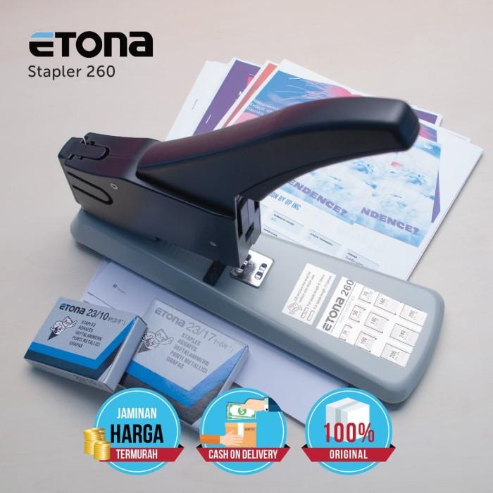 

Staples | Stapler Etona 260 Heavy Duty / Stapler Besar Di Atas 20 Murah Baru