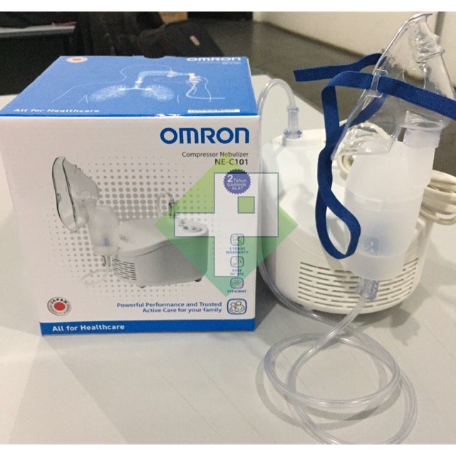 Nebulizer Omron NE C101 / Alat Terapi Uap Pernafasan Omron