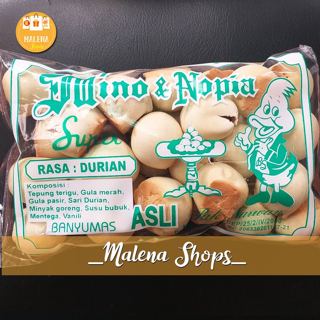 Mini Nopia Rasa DURIAN Merek Pak Narwan / Jajanan Banyumas /Oleh-oleh Purwokerto / Cemilan Enak