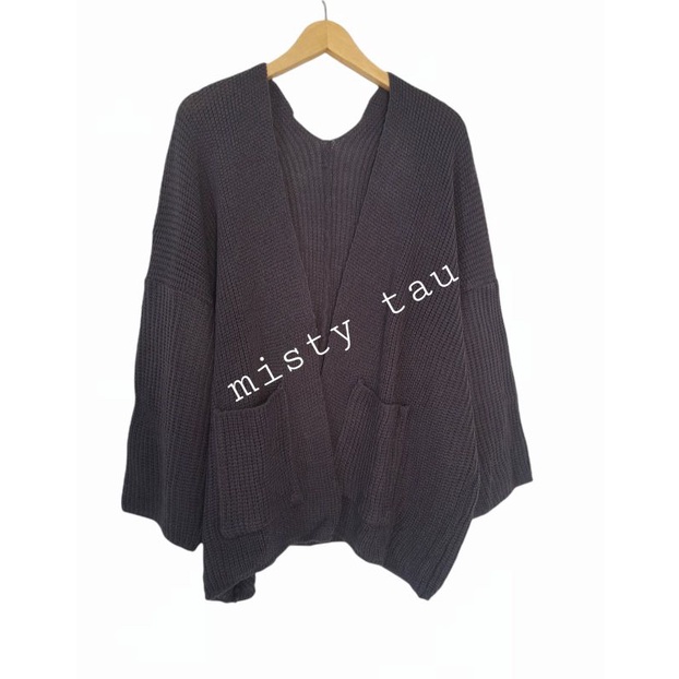 OVERSIZE LAVELLA RAJUT KARDIGAN RAJUT PREMIUM-Misty tua