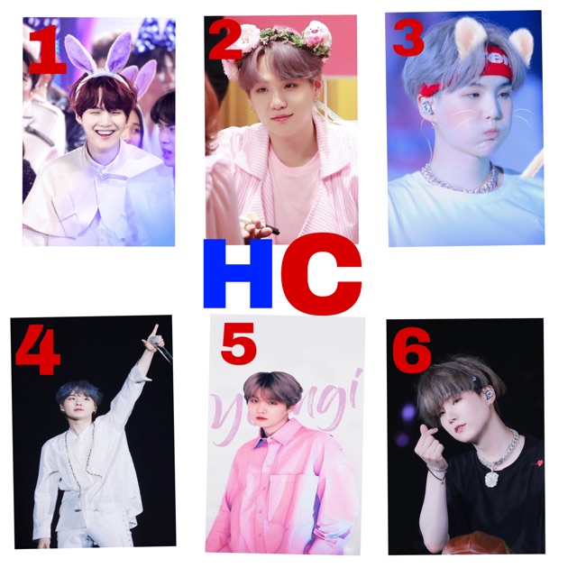 Poster A4 A3+ SUGA BTS (bisa request foto lain)