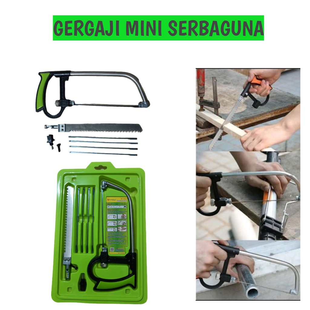 GERGAJI MINI MURAH!!!NANKAI GERGAJI TANGAN MINI SET SERBAGUNA - MAGIC SAW