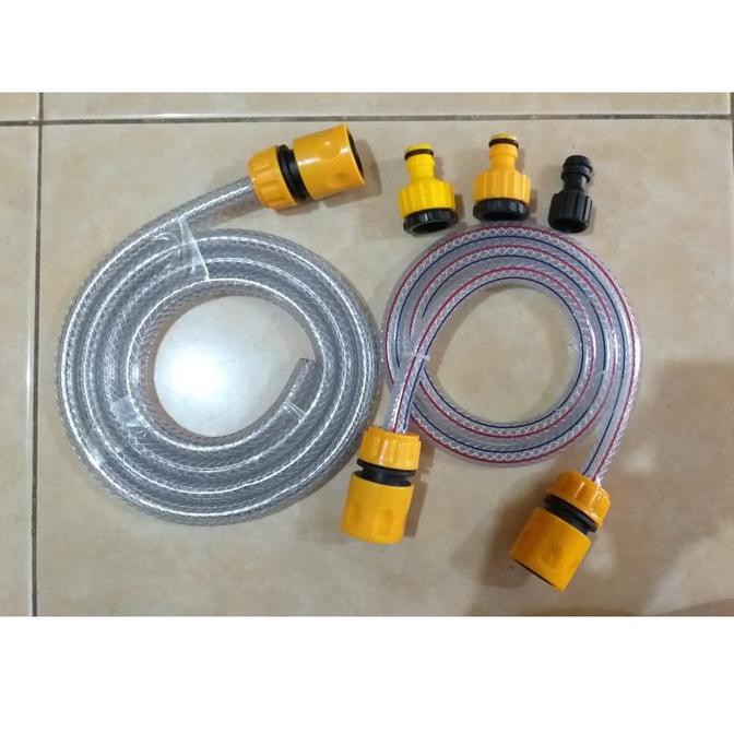 Paket Sambungan Pompa Selang 3/8 Ke Drat Pipa 1/2 & 3/4 <