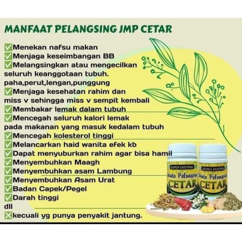 (promo) JMP shinta pelangsing cetar diet sehat tanpa menyiksa diri