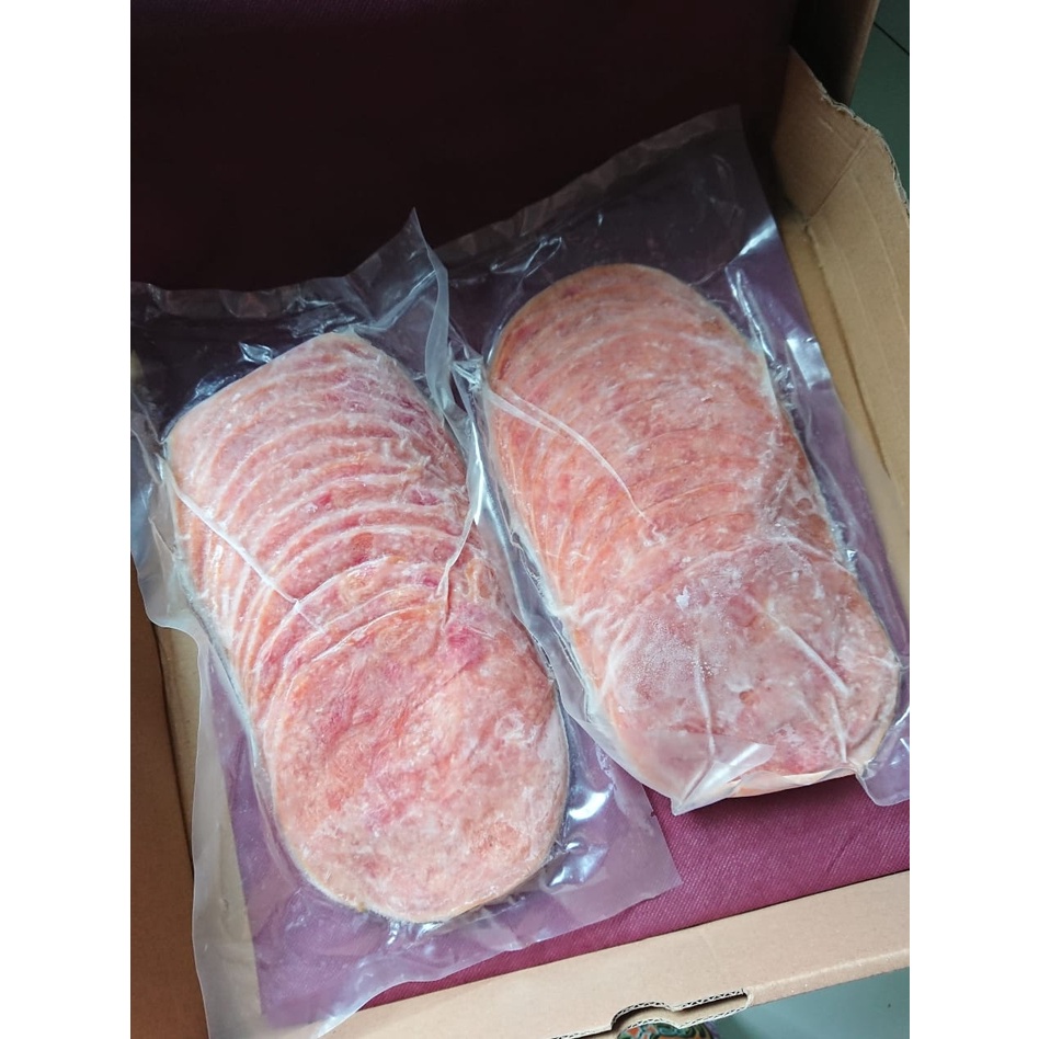 

Bali's Smokey Ham packing 0.5kg NON HALAL - Premium quality