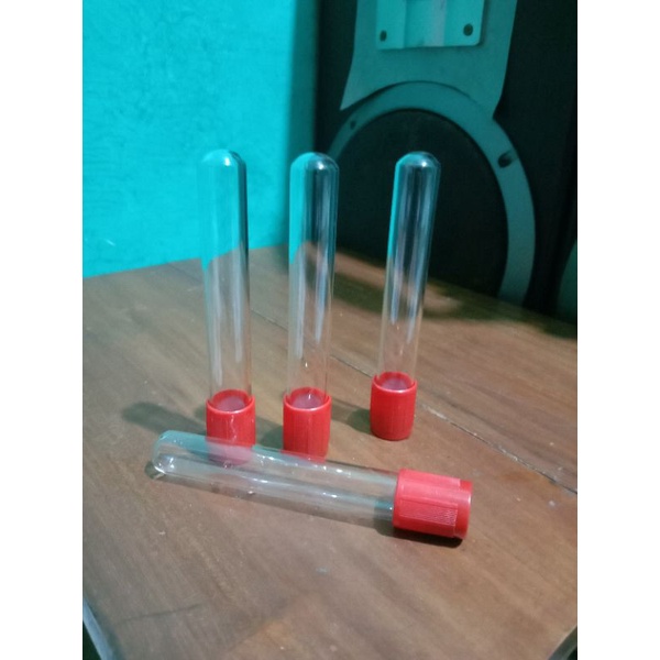 tabung reaksi 10 ml tutup pres/ tekan