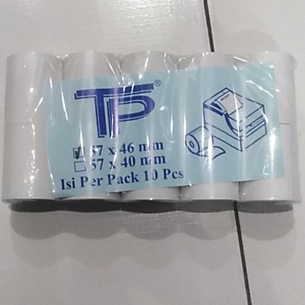 KERTAS THERMAL 57X46 TP STRUK KASIR 1 ROLL