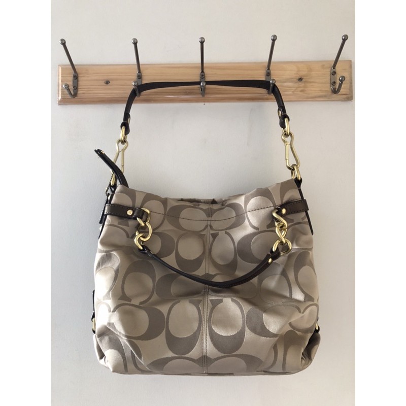 COACH Canvas Tote Shoulder Bag Original